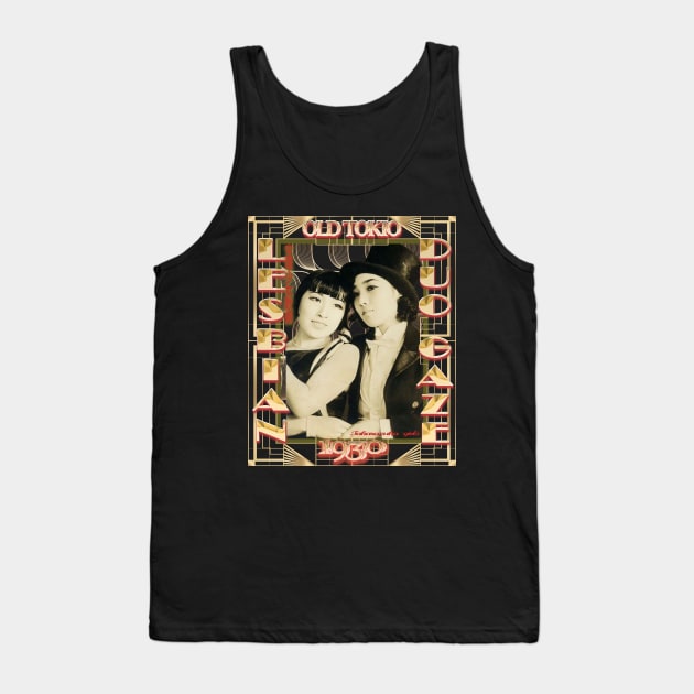 Lesbian fashion Tokio roaring twenties art deco - japanese Tank Top by irresolute-drab